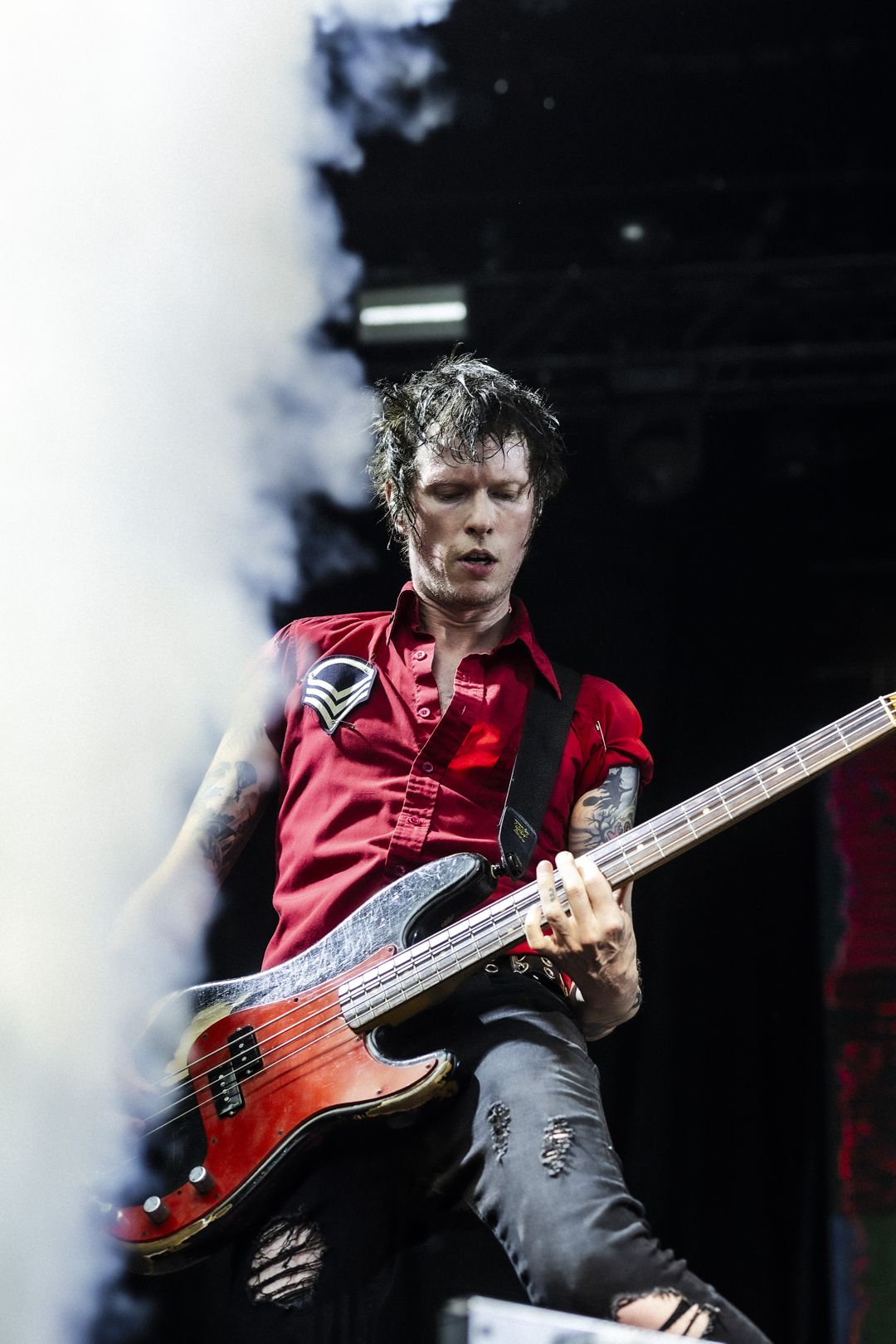 Sum 41 live in Ysselsteyn, The Netherlands