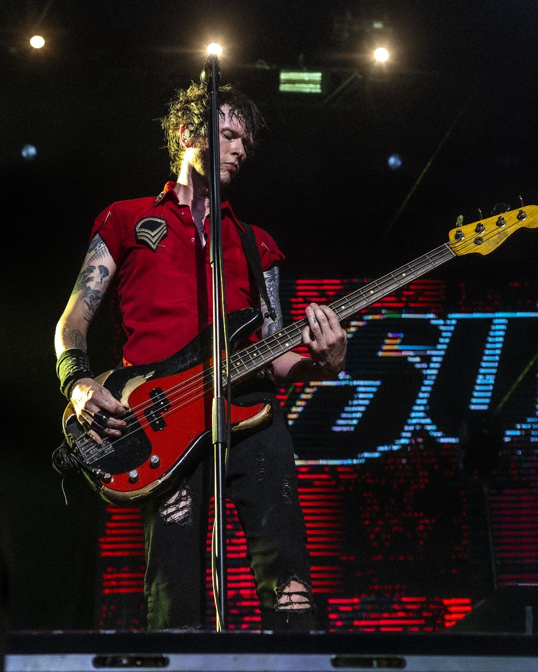 Sum 41 live in Ysselsteyn, The Netherlands