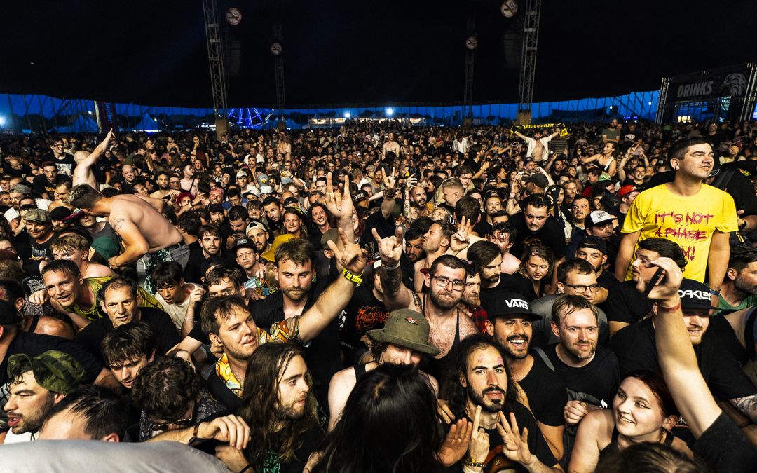 Sum 41 live in Ysselsteyn, The Netherlands