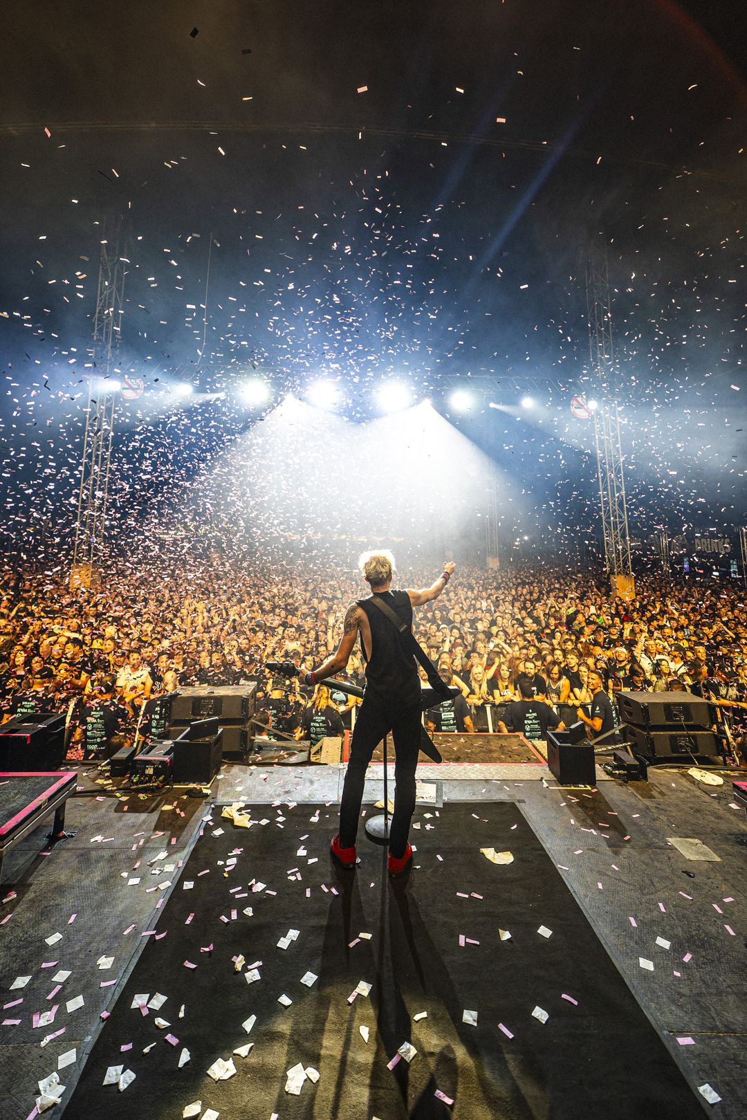 Sum 41 live in Ysselsteyn, The Netherlands