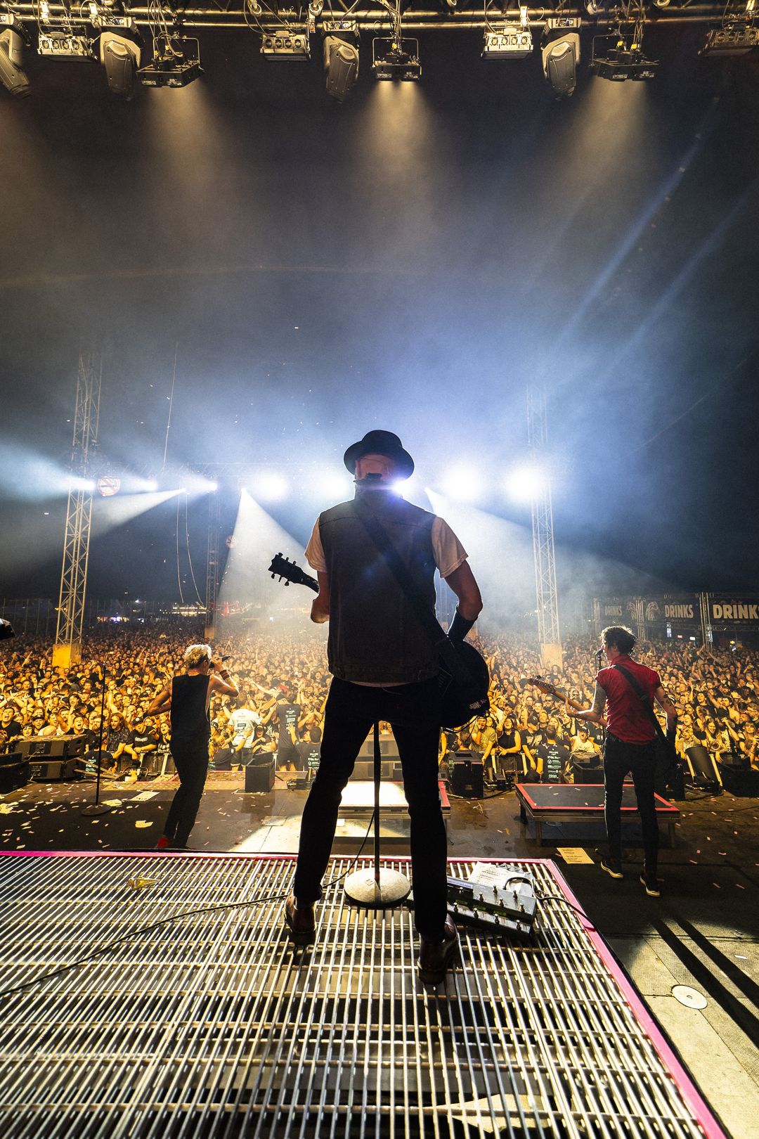 Sum 41 live in Ysselsteyn, The Netherlands