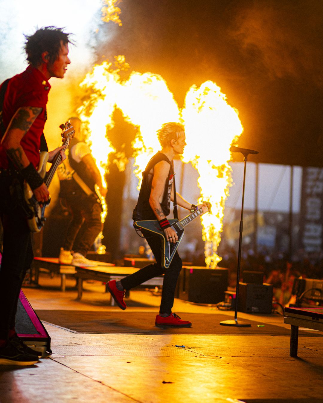 Sum 41 live in Ysselsteyn, The Netherlands