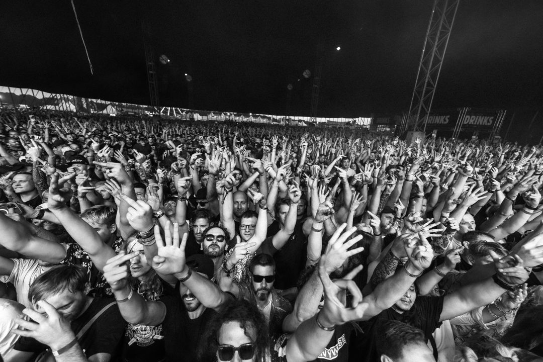 Sum 41 live in Ysselsteyn, The Netherlands