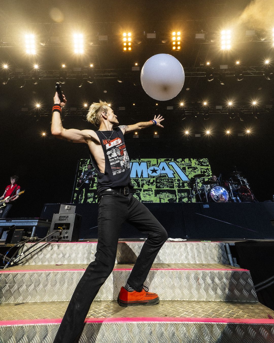 Sum 41 live in Ysselsteyn, The Netherlands