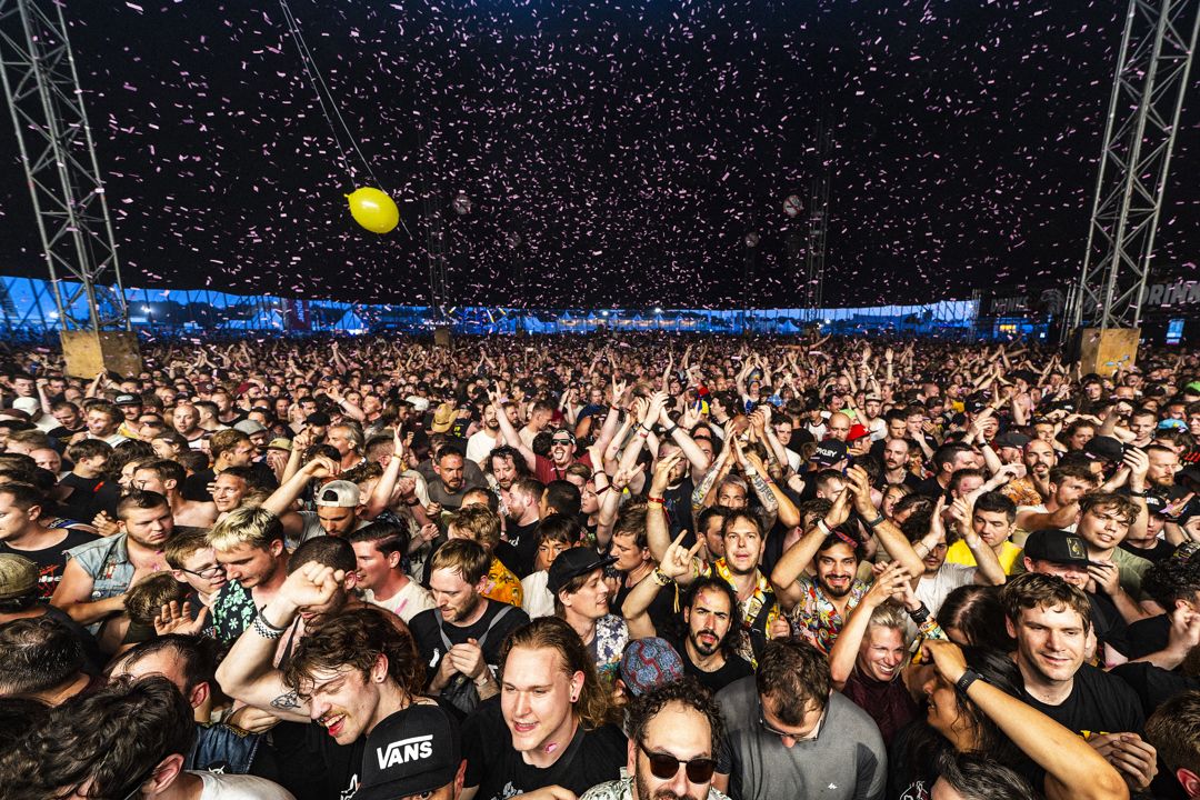 Sum 41 live in Ysselsteyn, The Netherlands