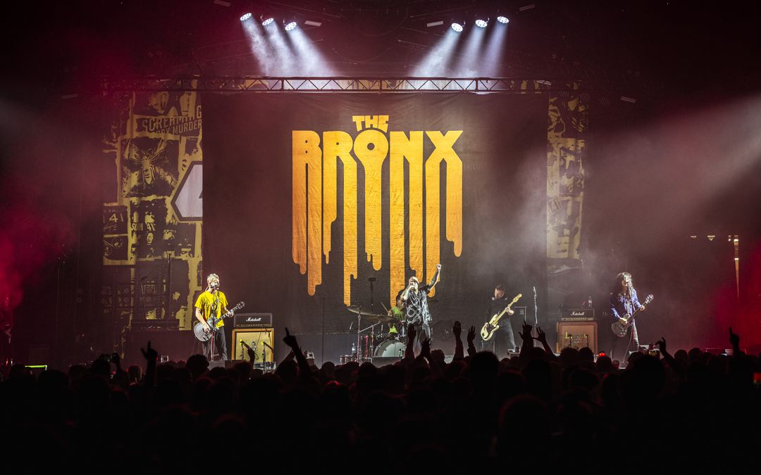 The Bronx live in London, England