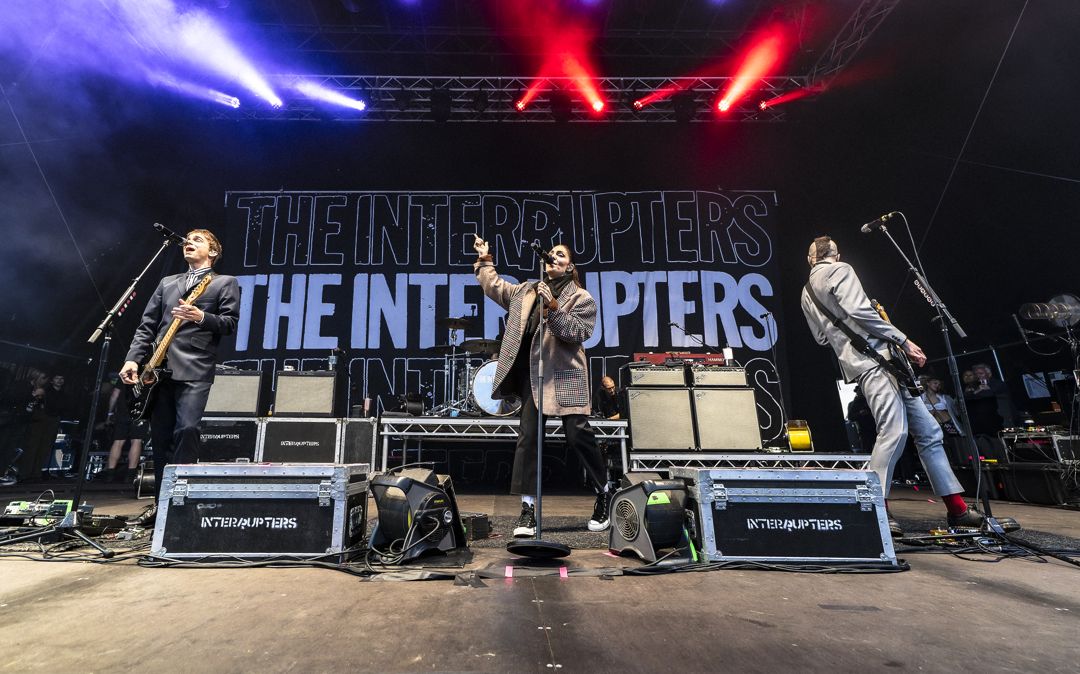 The Interrupters live in Hatfield, England