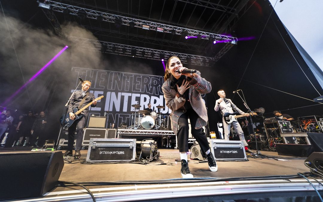 The Interrupters live in Hatfield, England