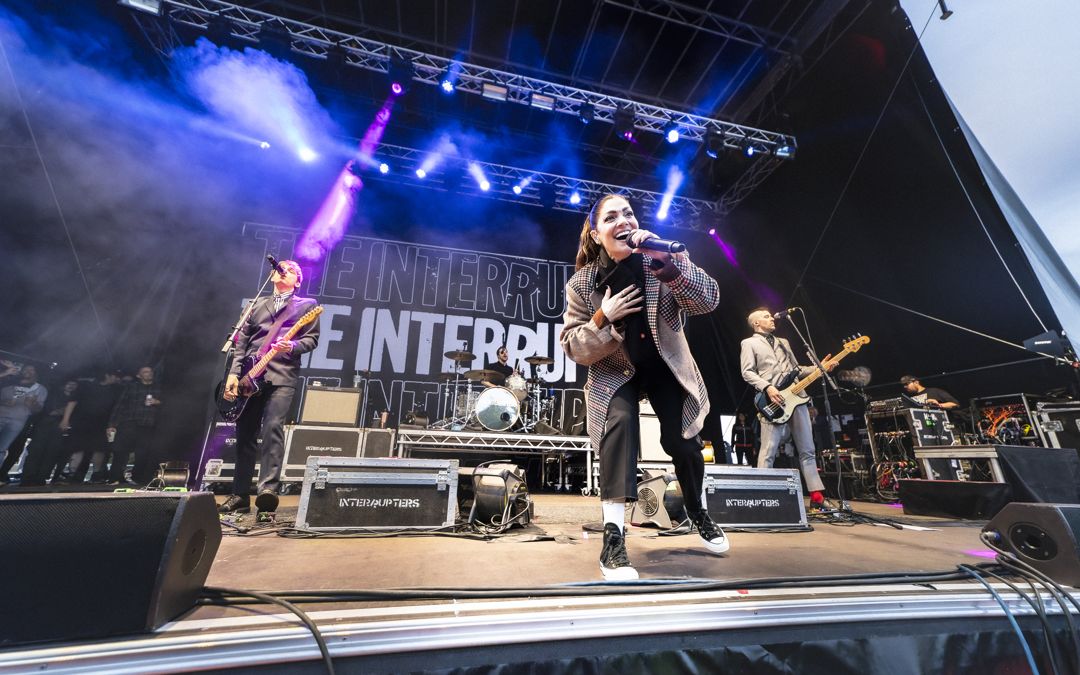 The Interrupters live in Hatfield, England