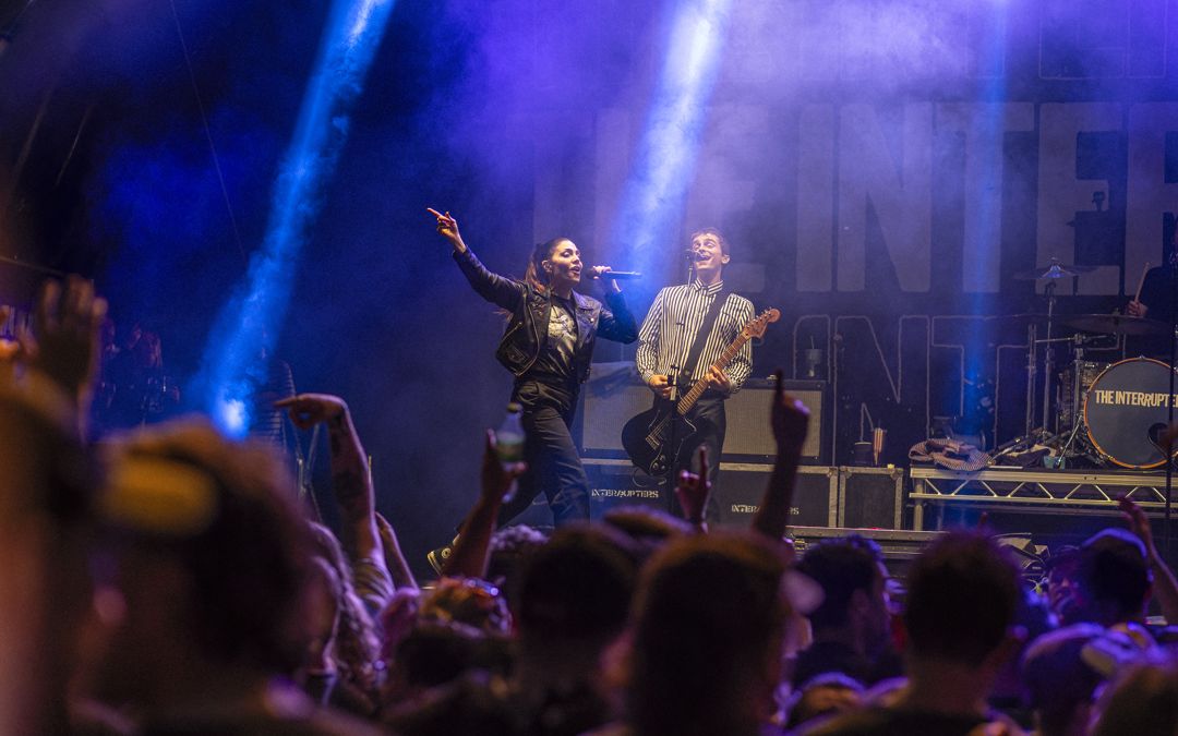 The Interrupters live in Hatfield, England