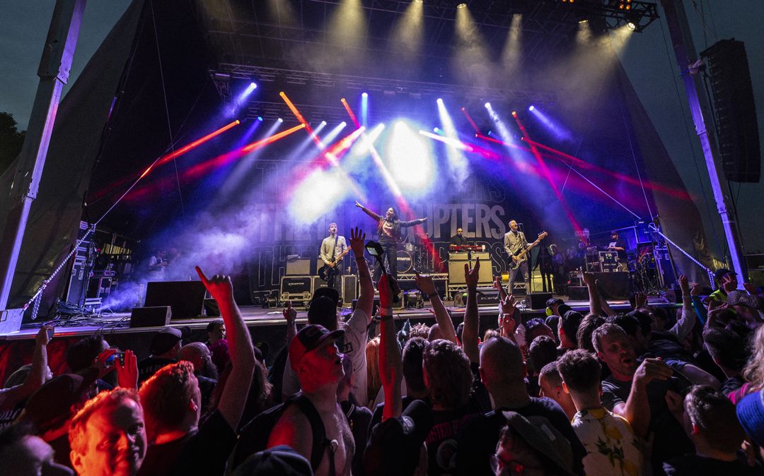 The Interrupters live in Hatfield, England