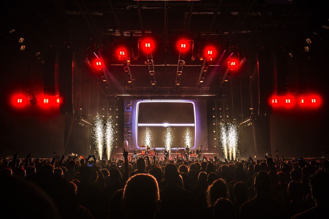 The Offspring live in Adelaide, Australia