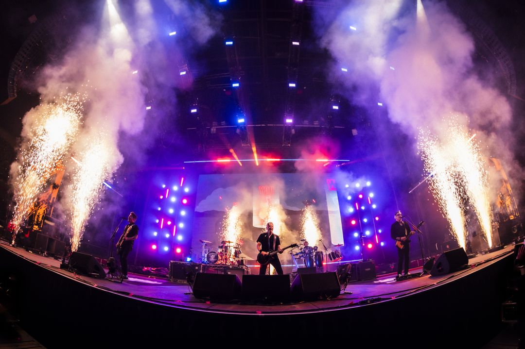 The Offspring live in Adelaide, Australia