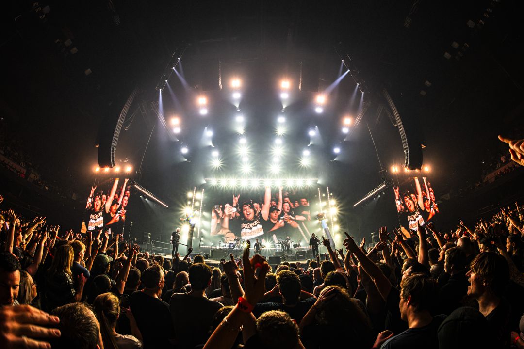 The Offspring live in Adelaide, Australia