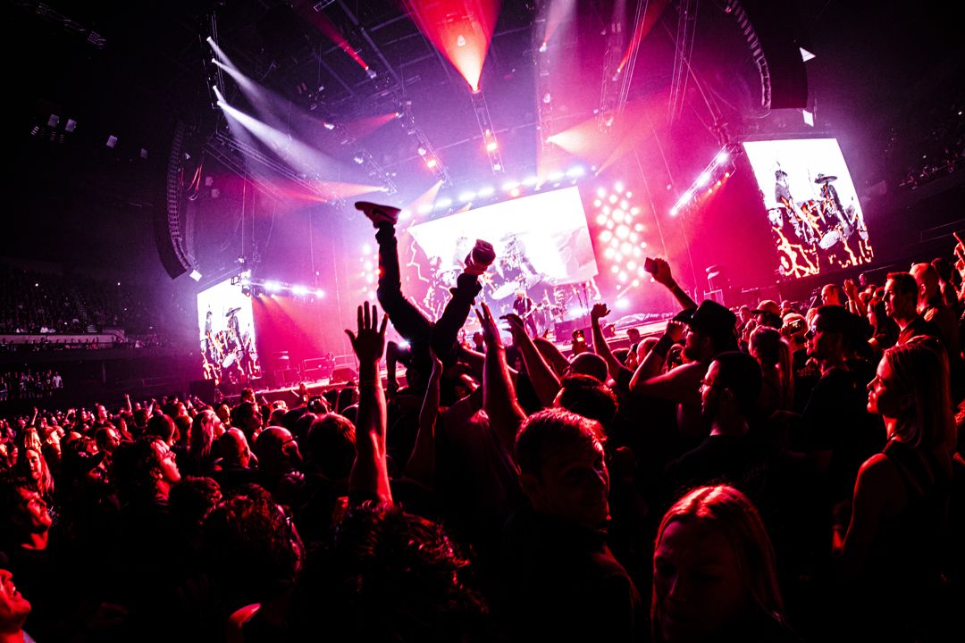 The Offspring live in Adelaide, Australia