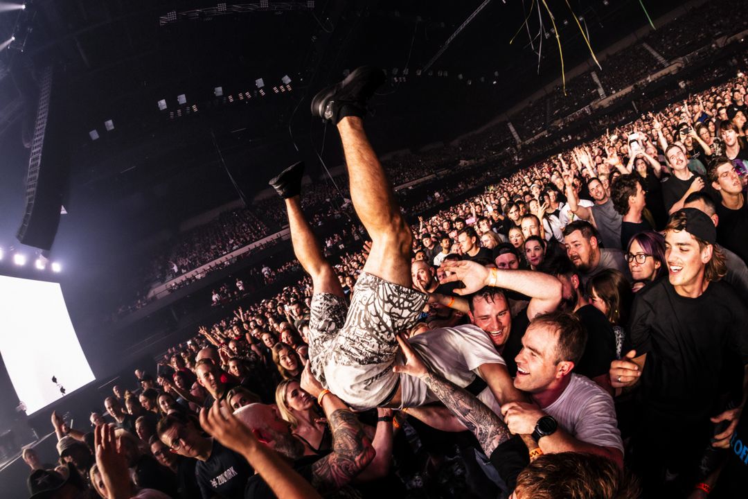 The Offspring live in Adelaide, Australia