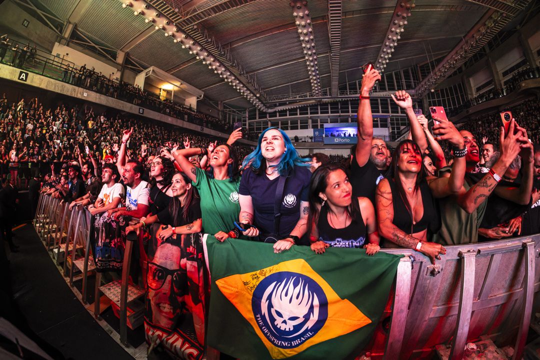 The Offspring live in Belo Horizonte, Brazil