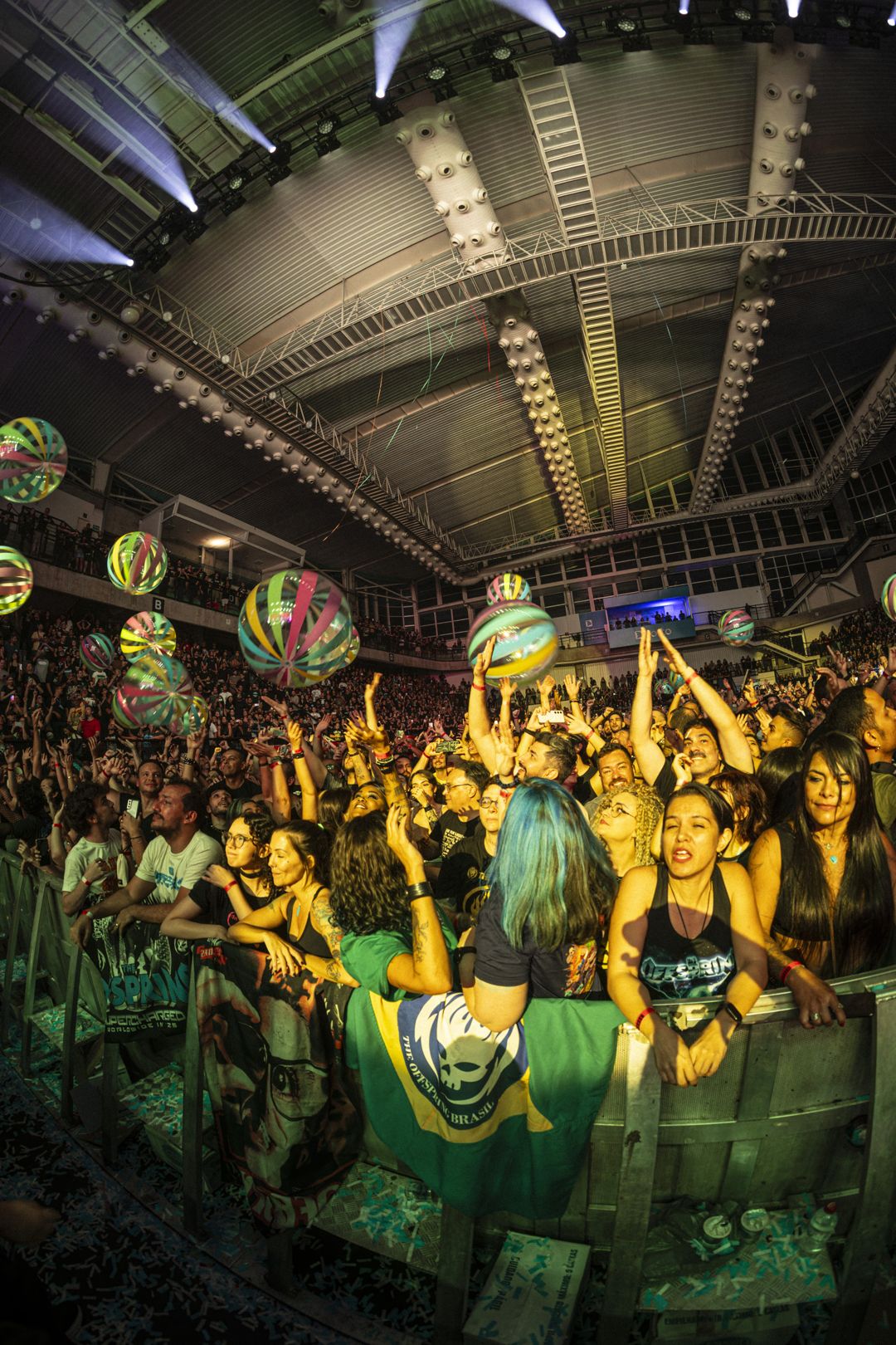 The Offspring live in Belo Horizonte, Brazil