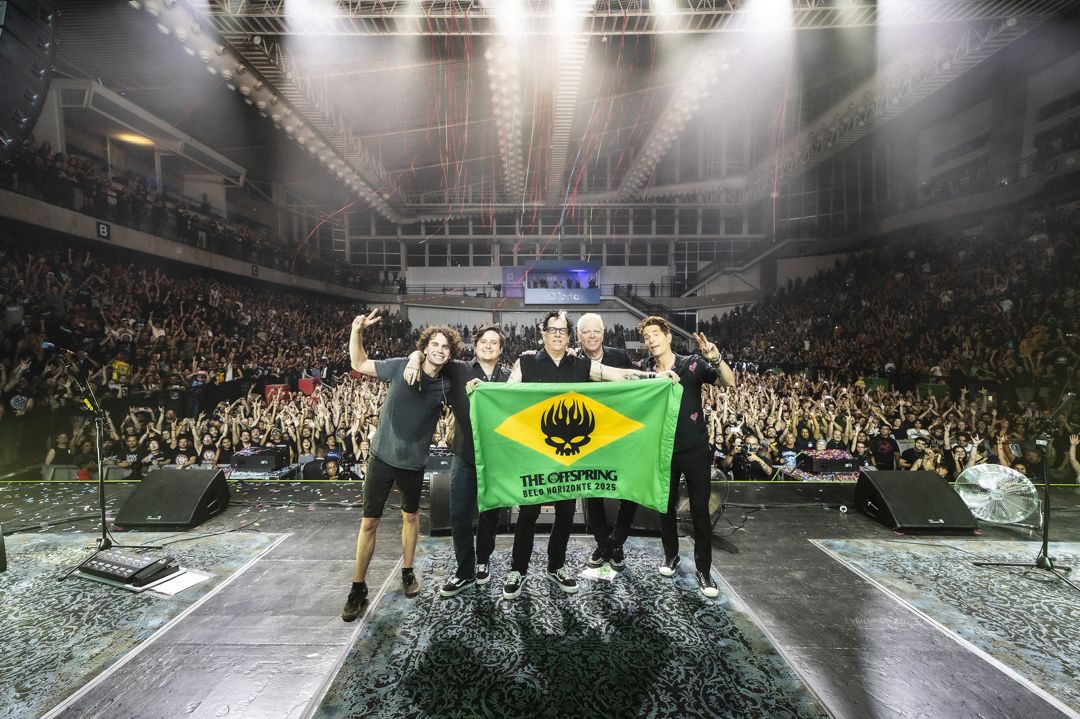 The Offspring live in Belo Horizonte, Brazil