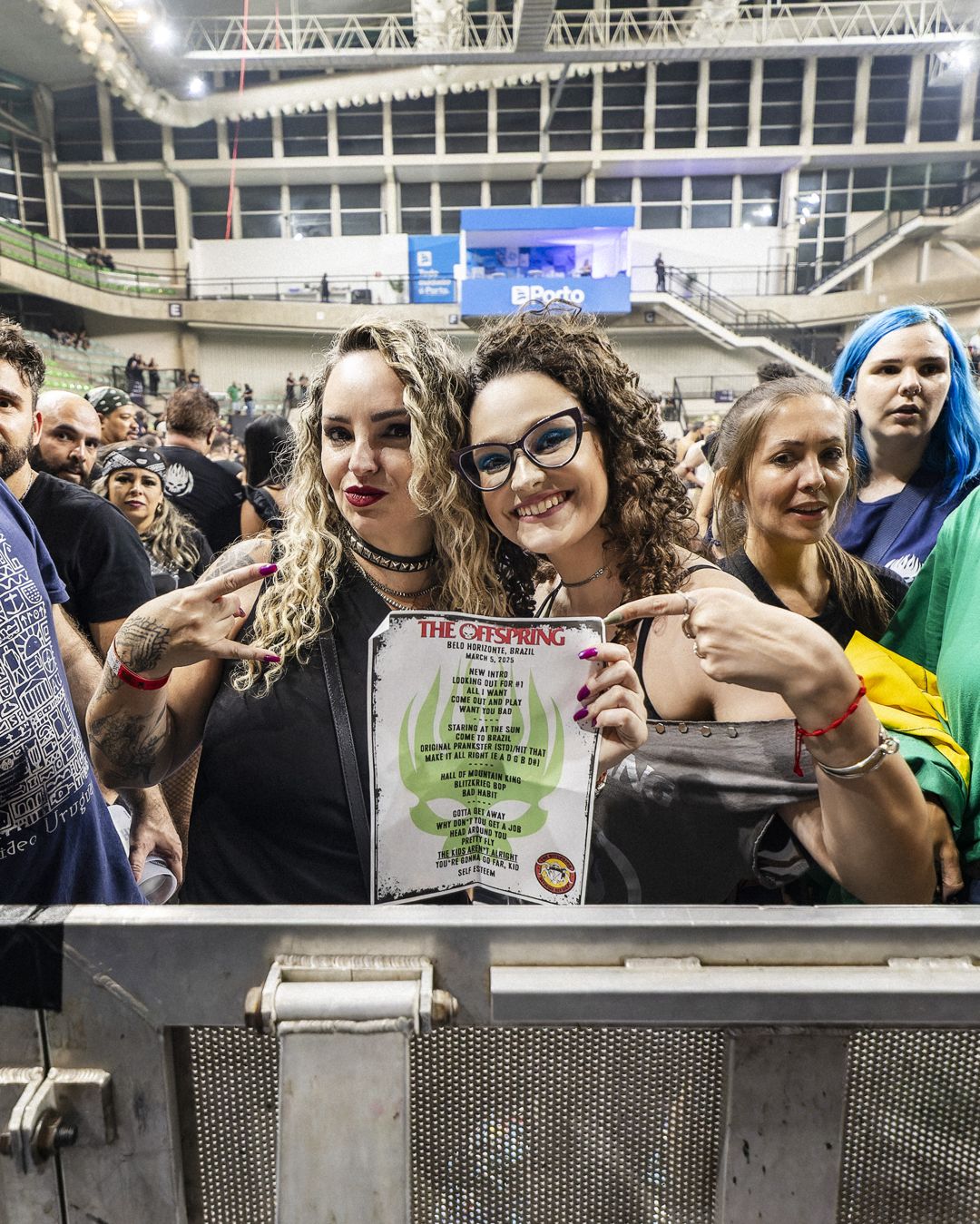 The Offspring live in Belo Horizonte, Brazil