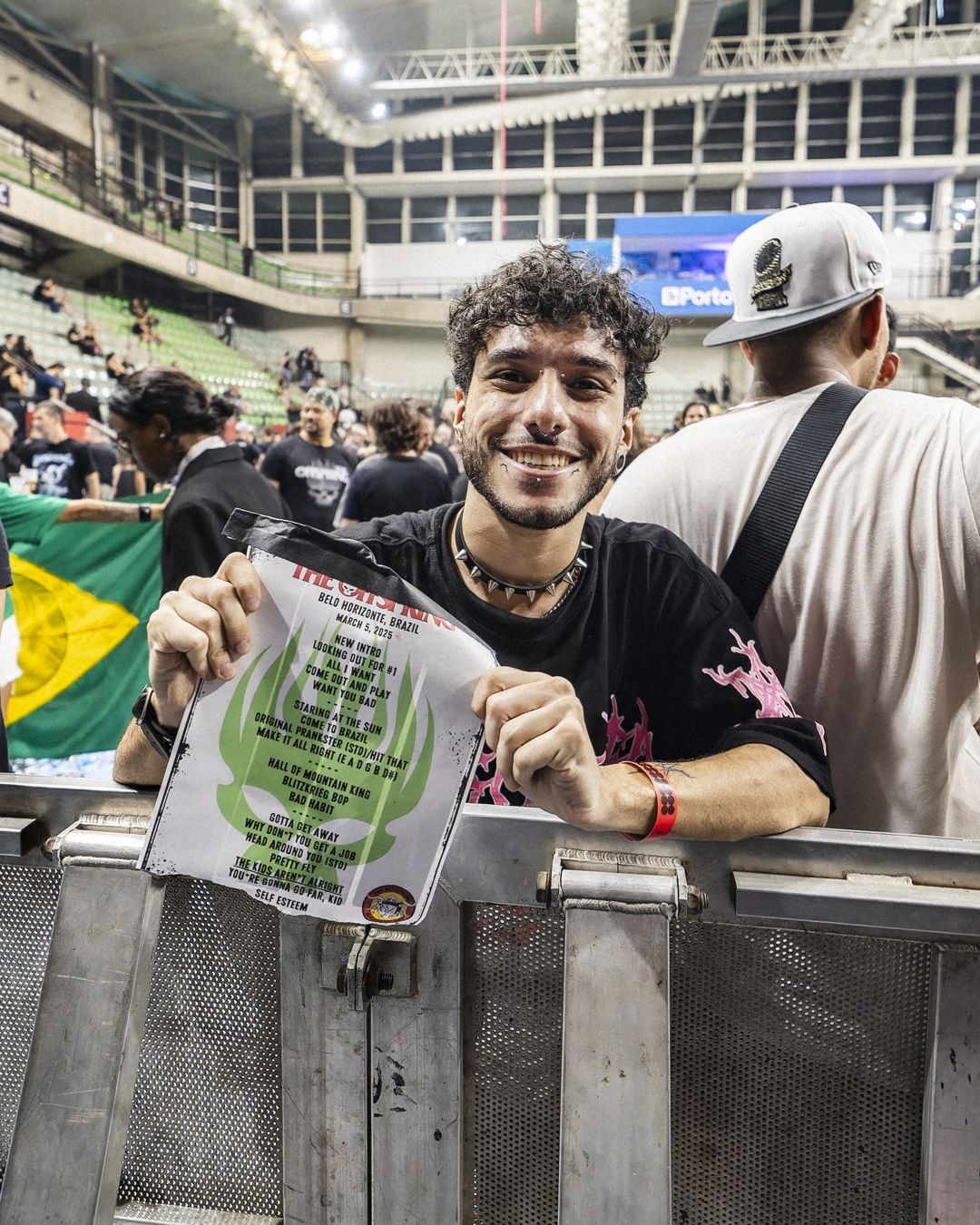 The Offspring live in Belo Horizonte, Brazil