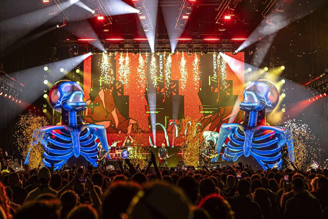 The Offspring live in Bogota, Colombia