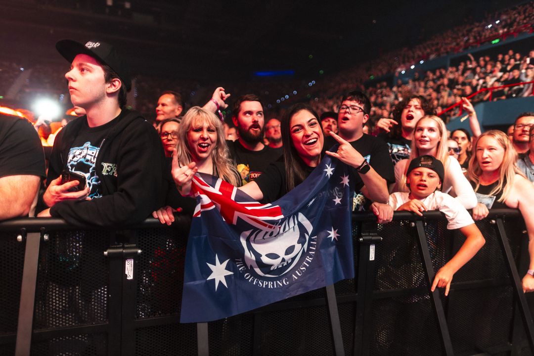 The Offspring live in Brisbane, Australia