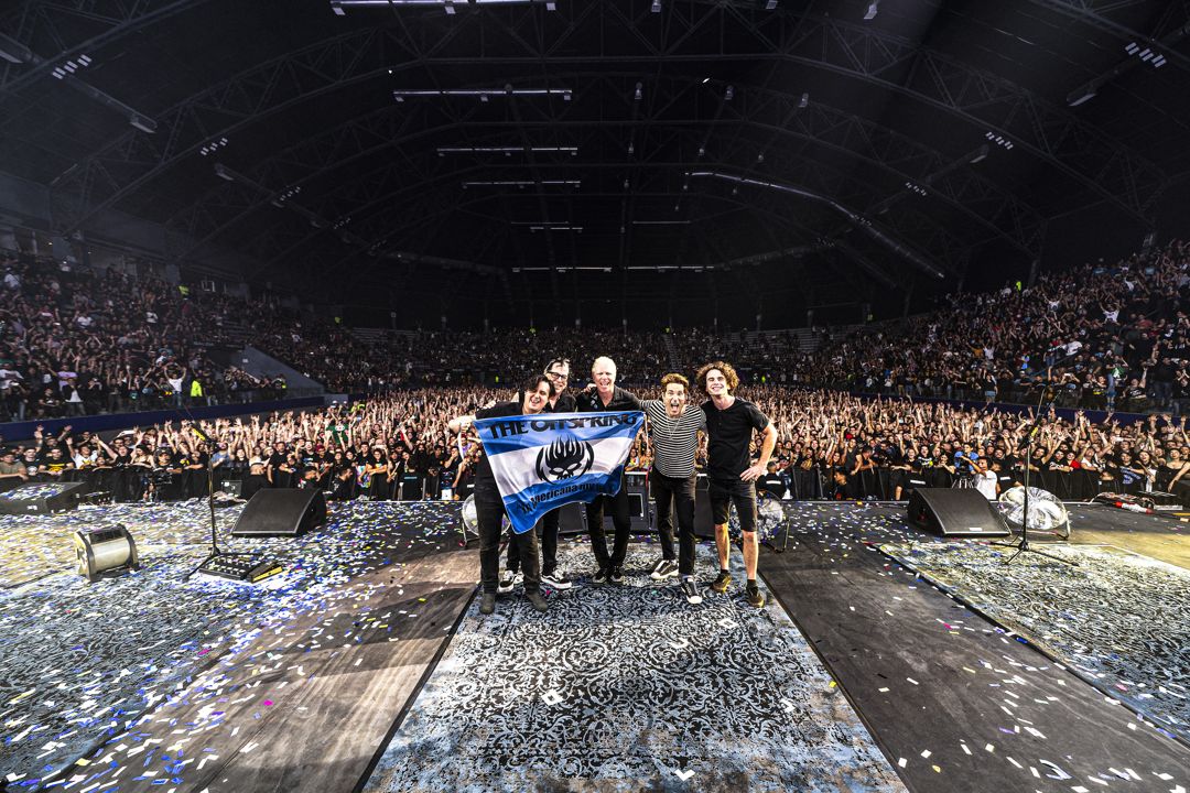 The Offspring live at Live Arena in Buenos Aires on extended