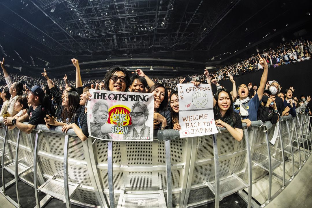 The Offspring live in Kobe, Japan