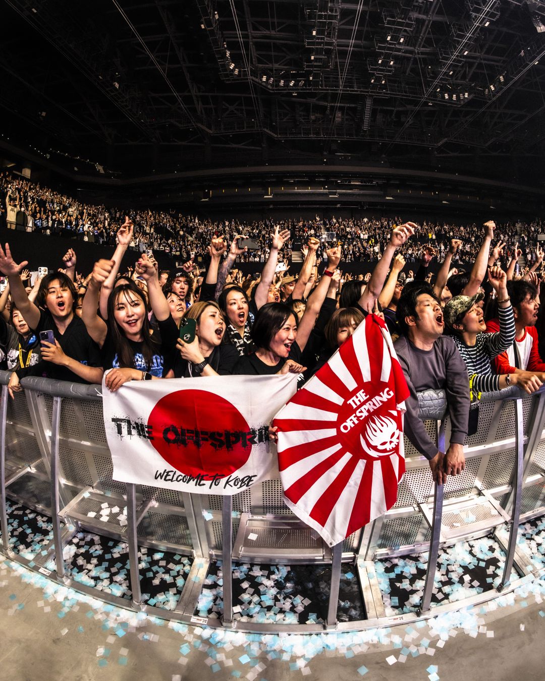 The Offspring live in Kobe, Japan
