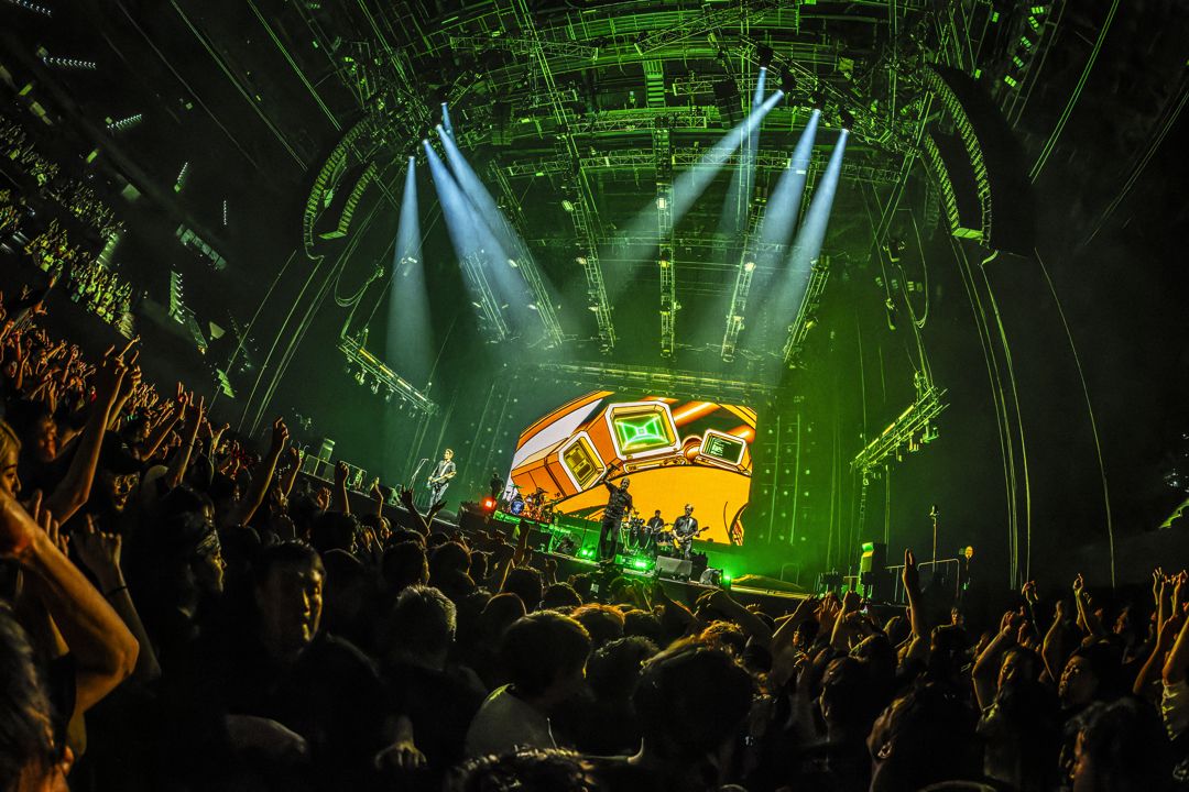The Offspring live in Kobe, Japan