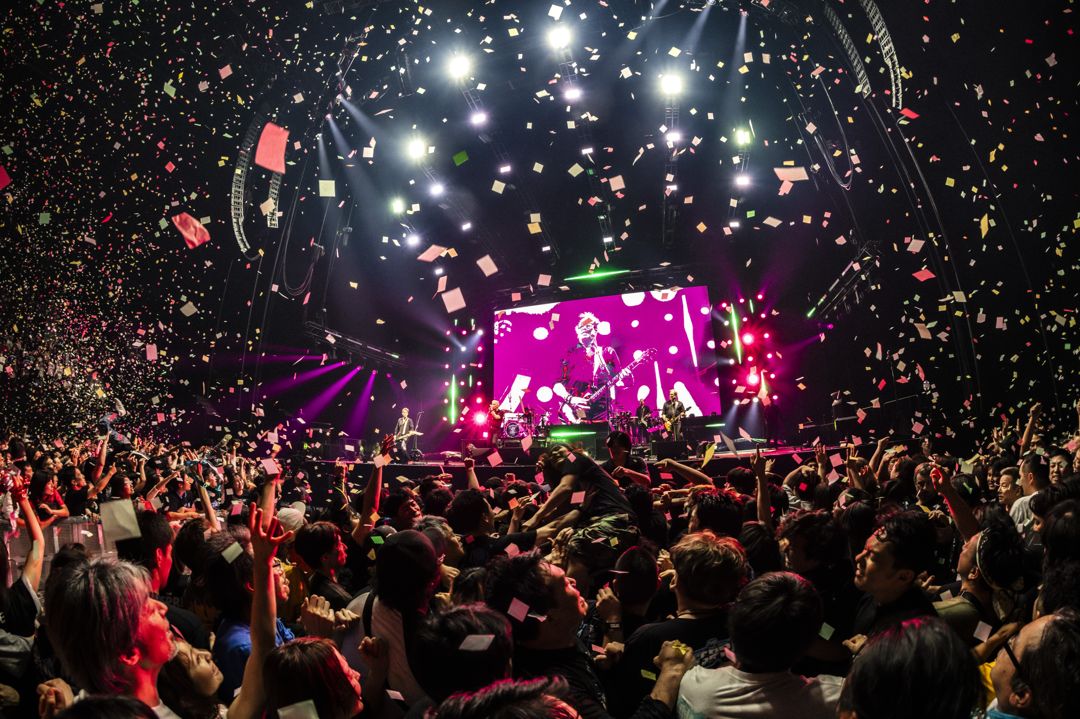 The Offspring live in Kobe, Japan