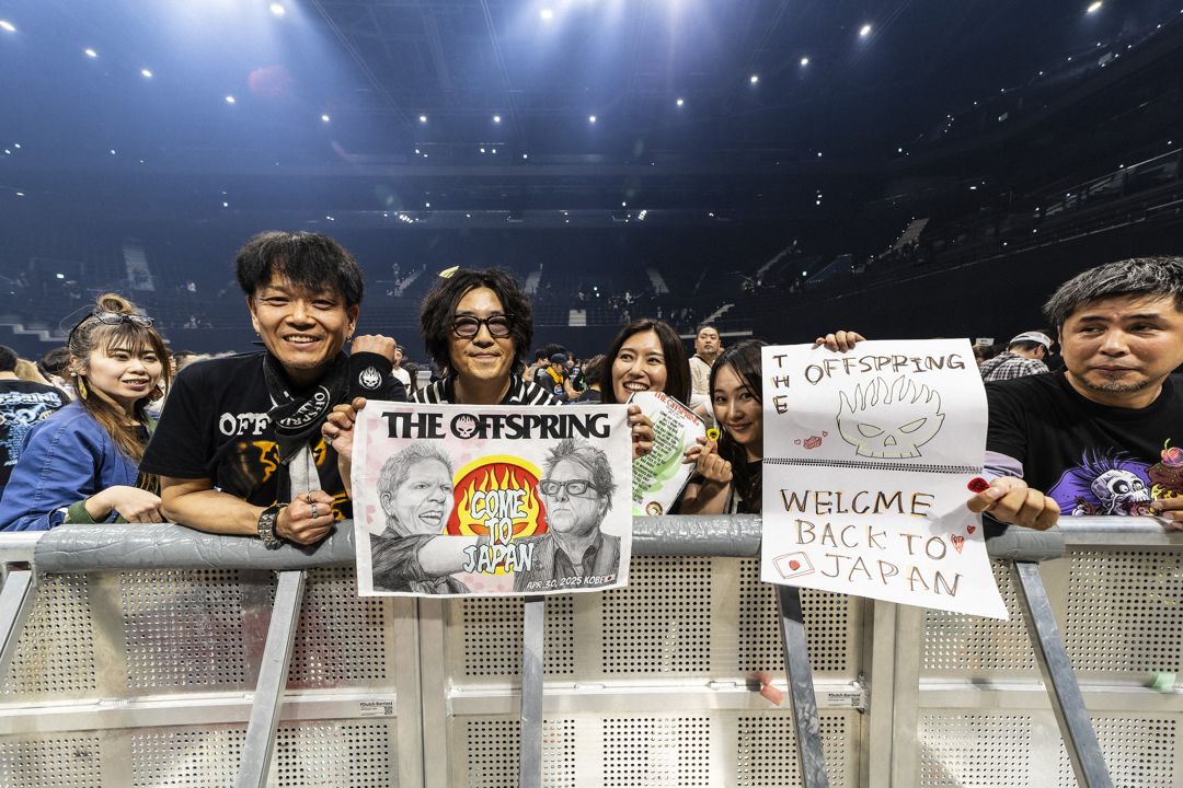 The Offspring live in Kobe, Japan