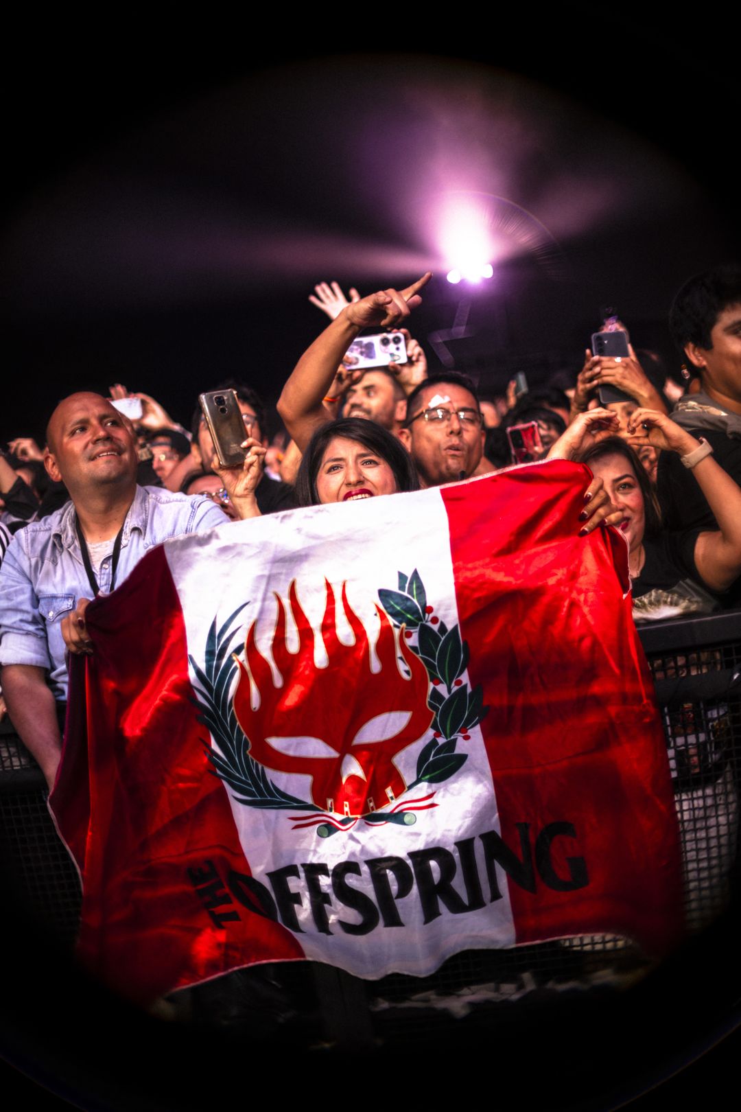 The Offspring live in Lima, Peru