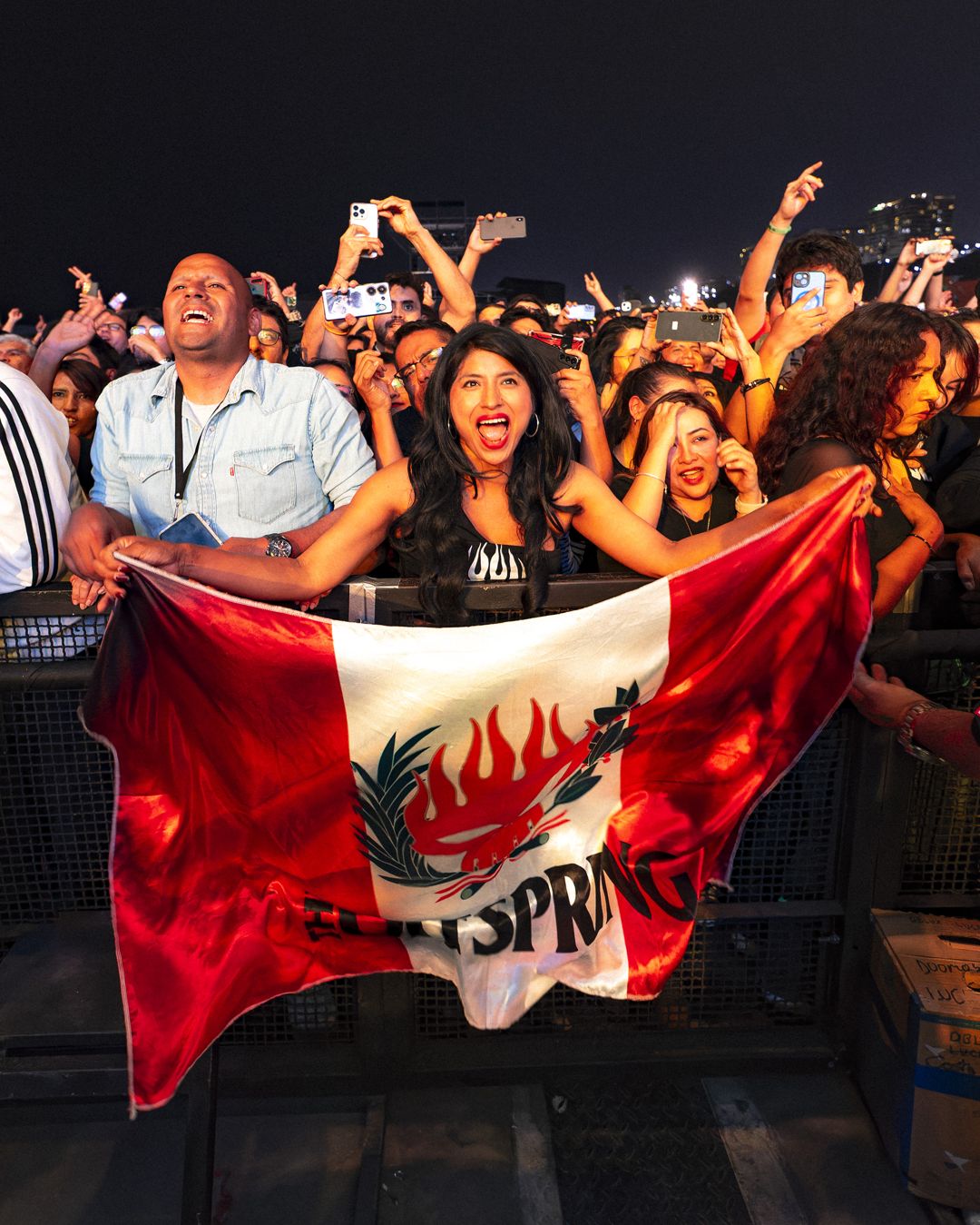 The Offspring live in Lima, Peru