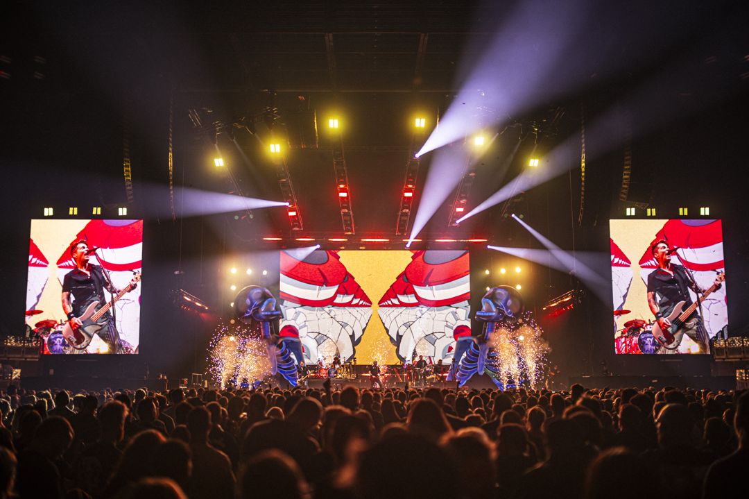 The Offspring live in Melbourne, Australia