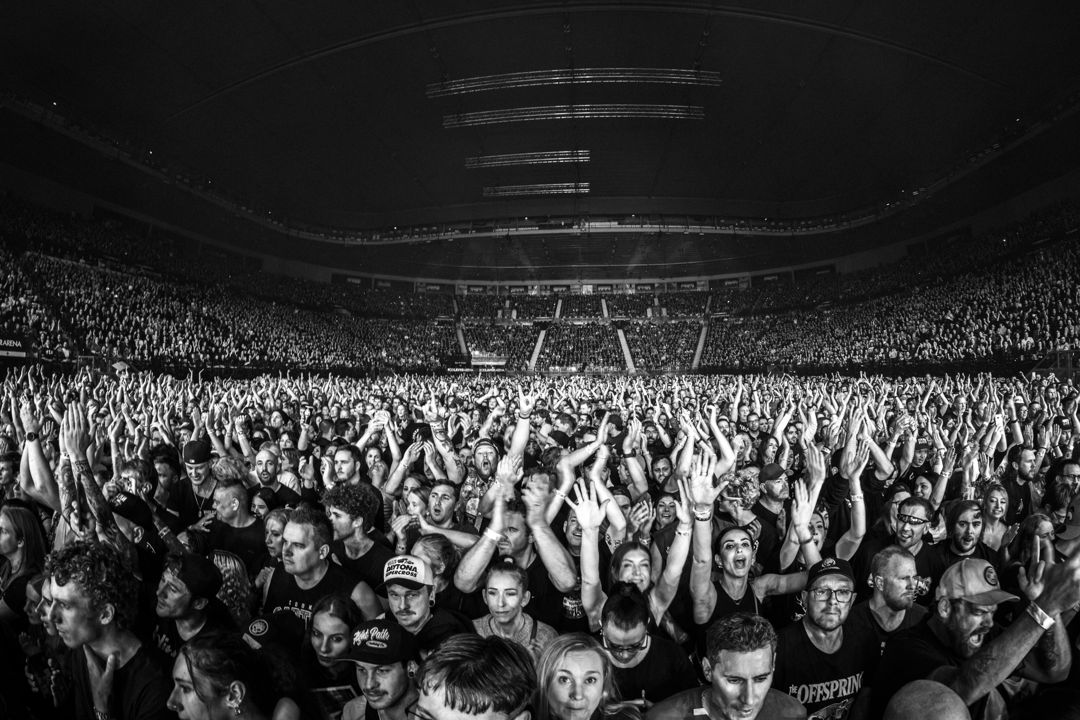 The Offspring live in Melbourne, Australia