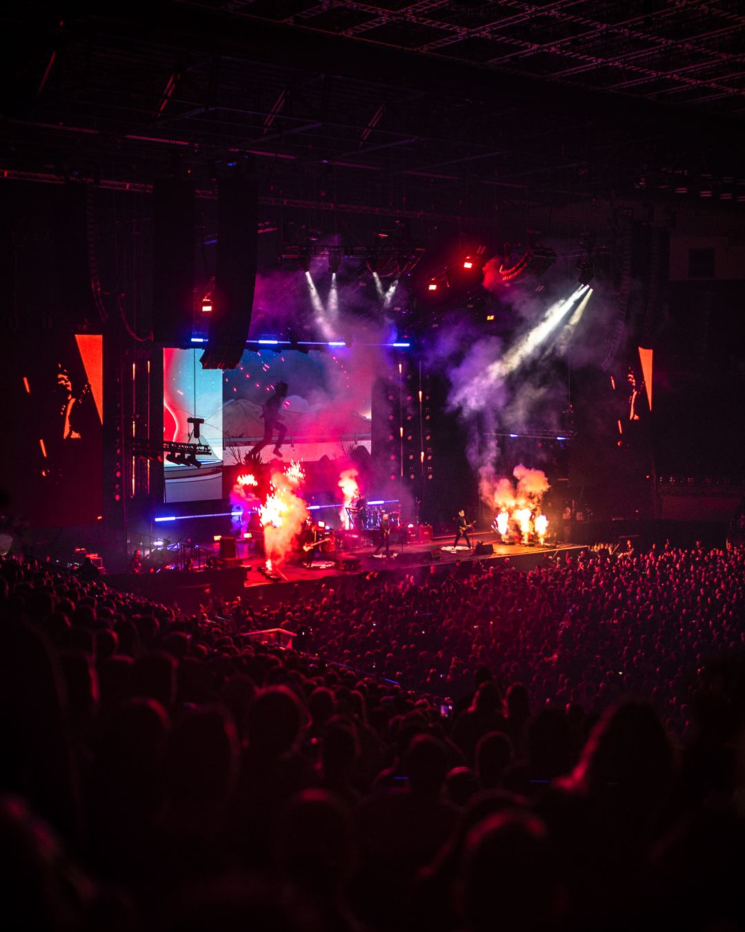 The Offspring live in Melbourne, Australia