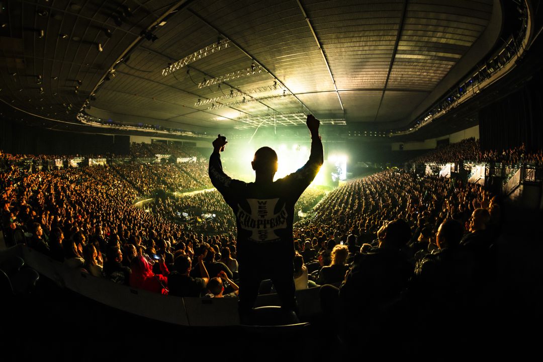 The Offspring live at Rod Laver Arena in Melbourne on extended