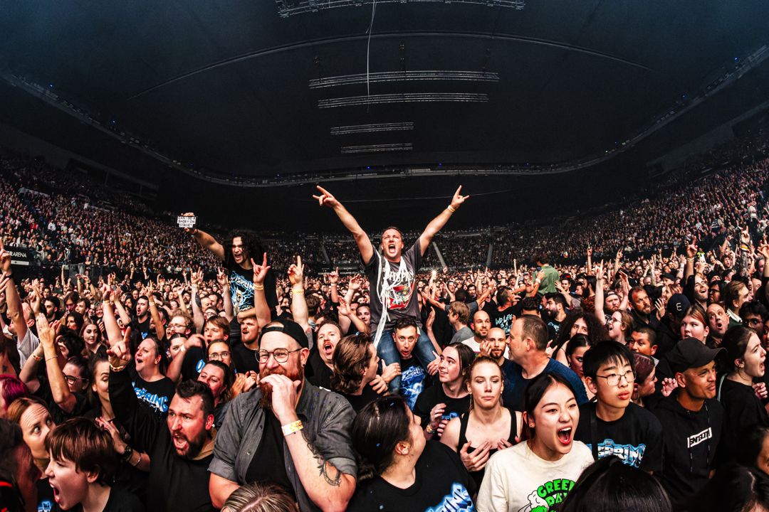 The Offspring live in Melbourne, Australia
