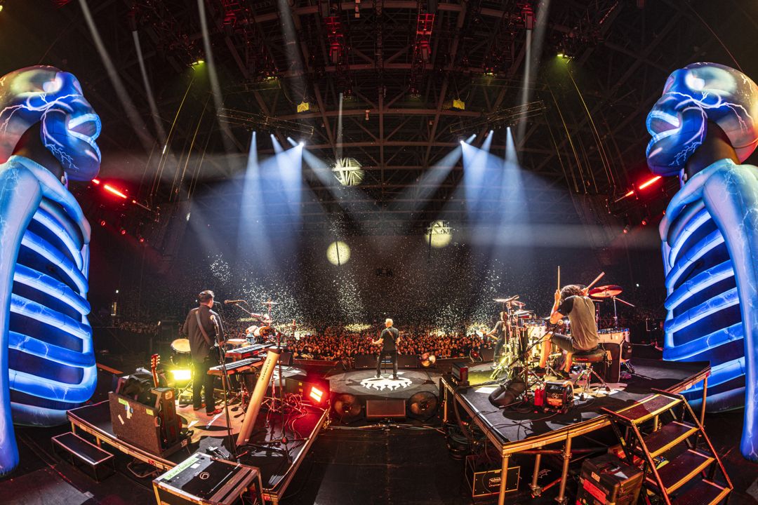 The Offspring live at Aichi Sky Expo in Nagoya on extended
