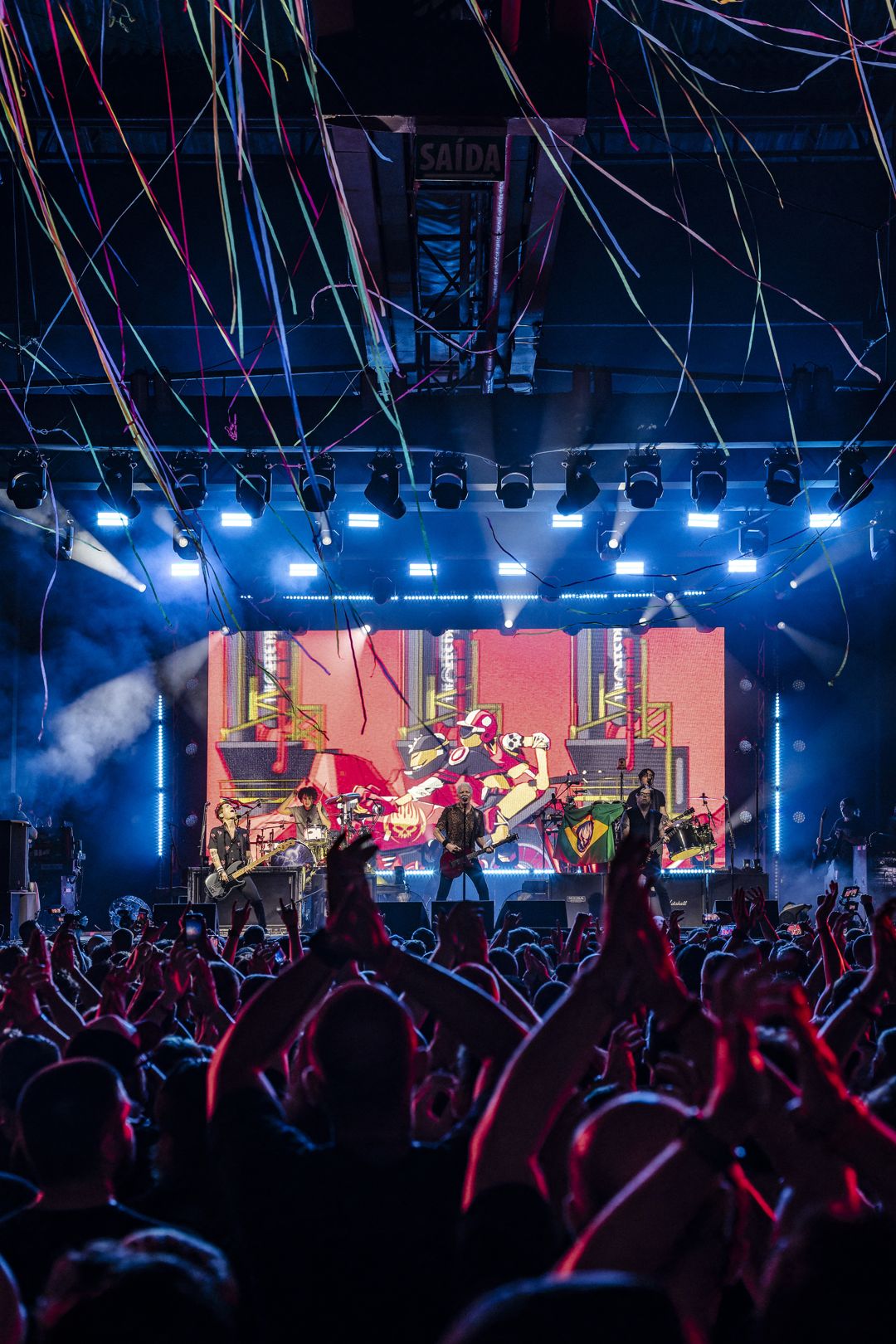 The Offspring live in Porto Alegre, Brazil