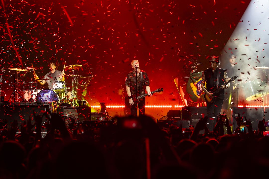 The Offspring live at Pepsi On Stage in Porto Alegre on extended