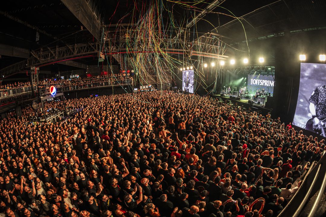 The Offspring live in Porto Alegre, Brazil