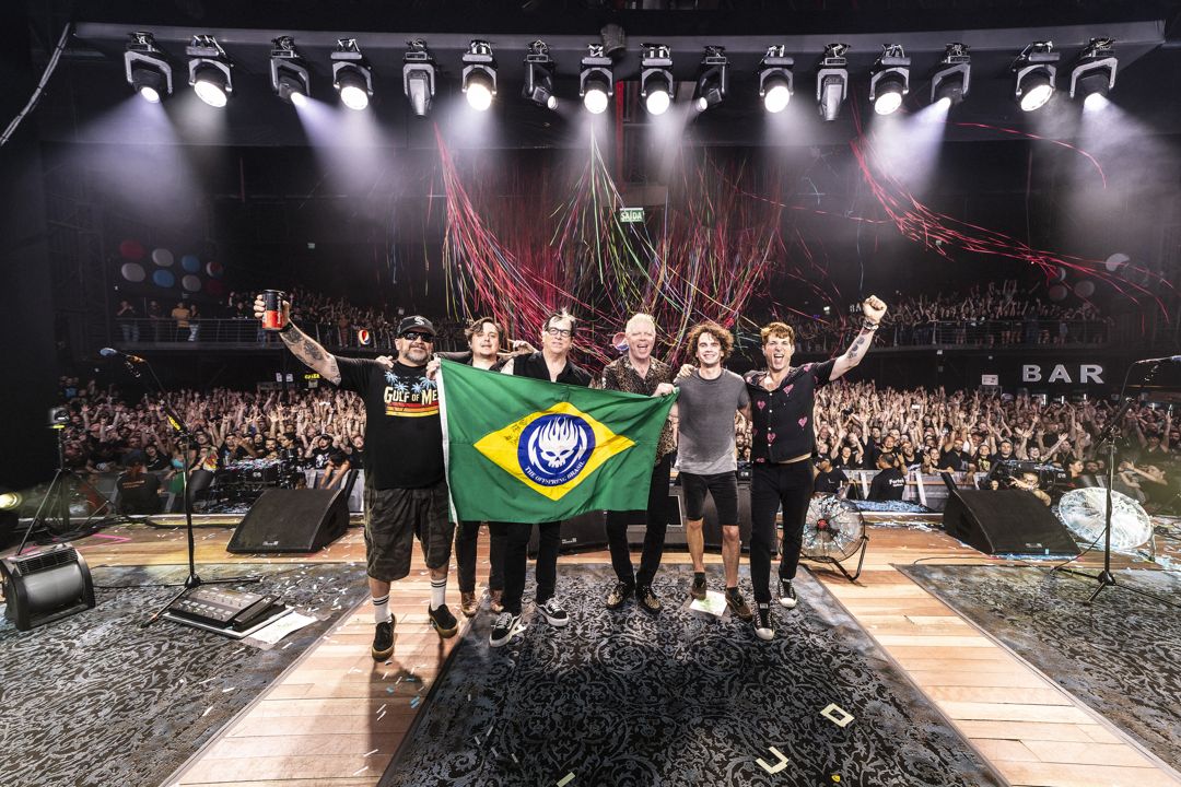 The Offspring live in Porto Alegre, Brazil