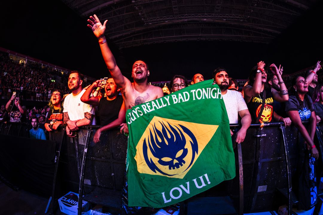 The Offspring live in Rio de Janeiro, Brazil