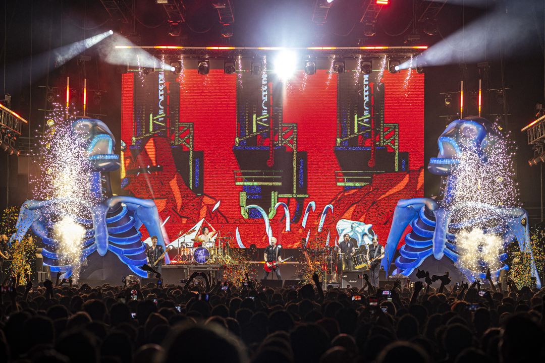 The Offspring live in Santiago, Chile