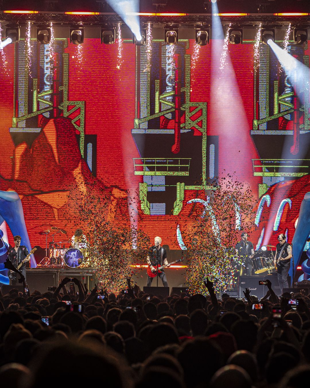 The Offspring live in Santiago, Chile