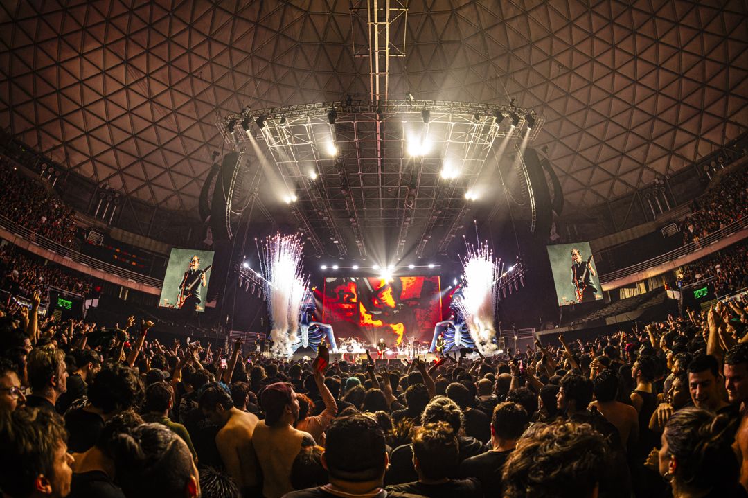 The Offspring live in Santiago, Chile