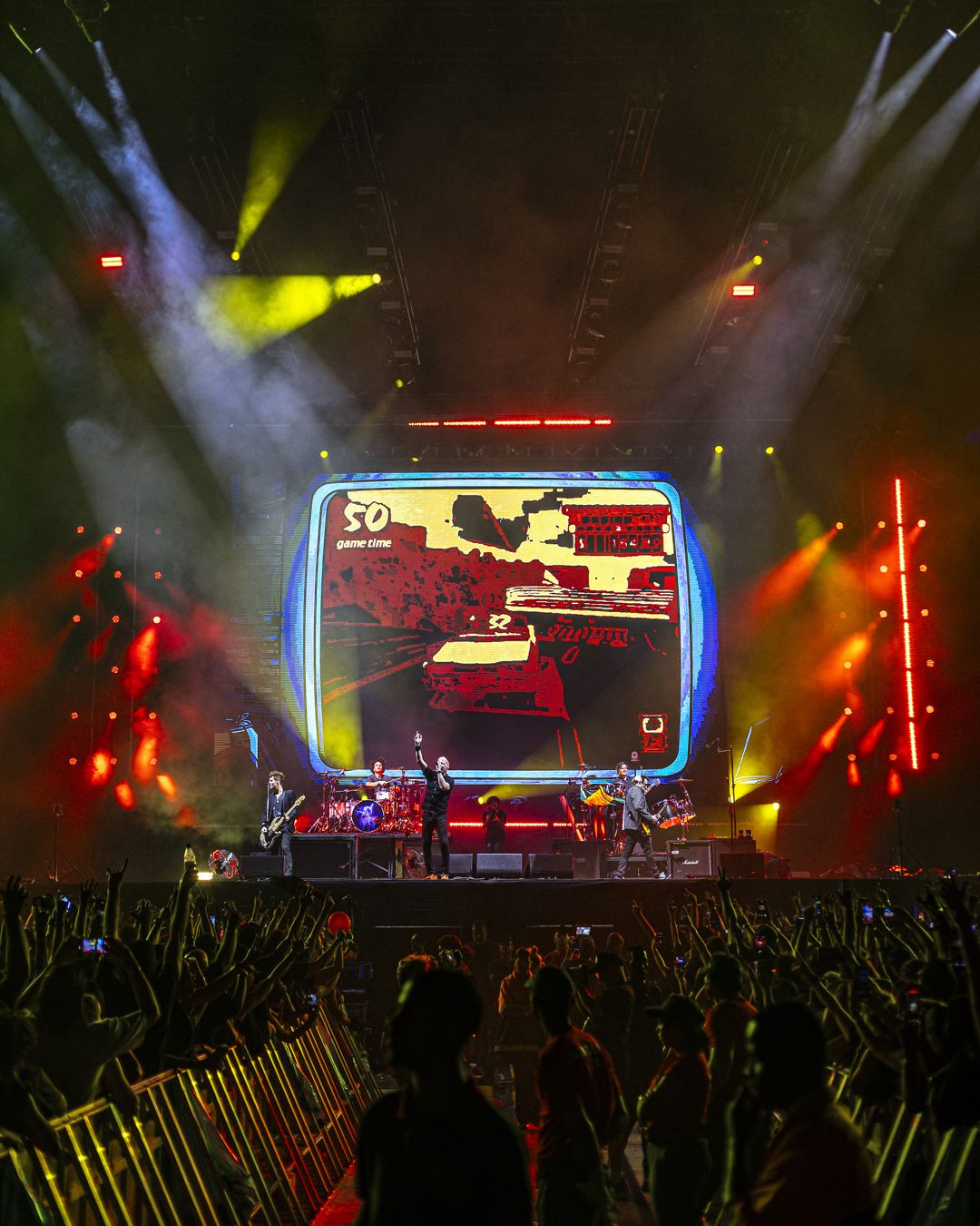 The Offspring live in Sao Paulo, Brazil